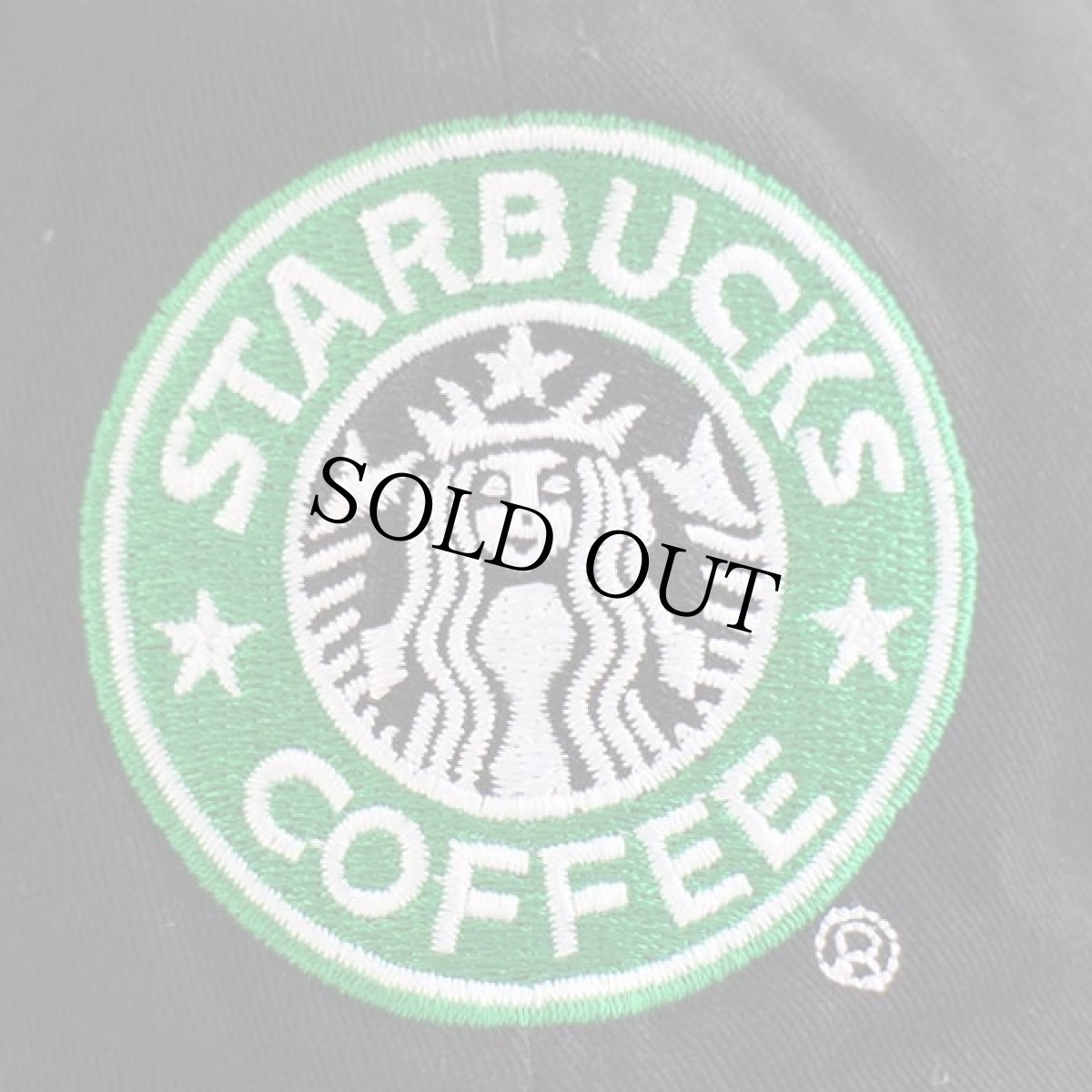 画像6: STARBUCKS COFFEE スターバックス コーヒー ロゴ刺繍 コットンキャップ 黒 (6)