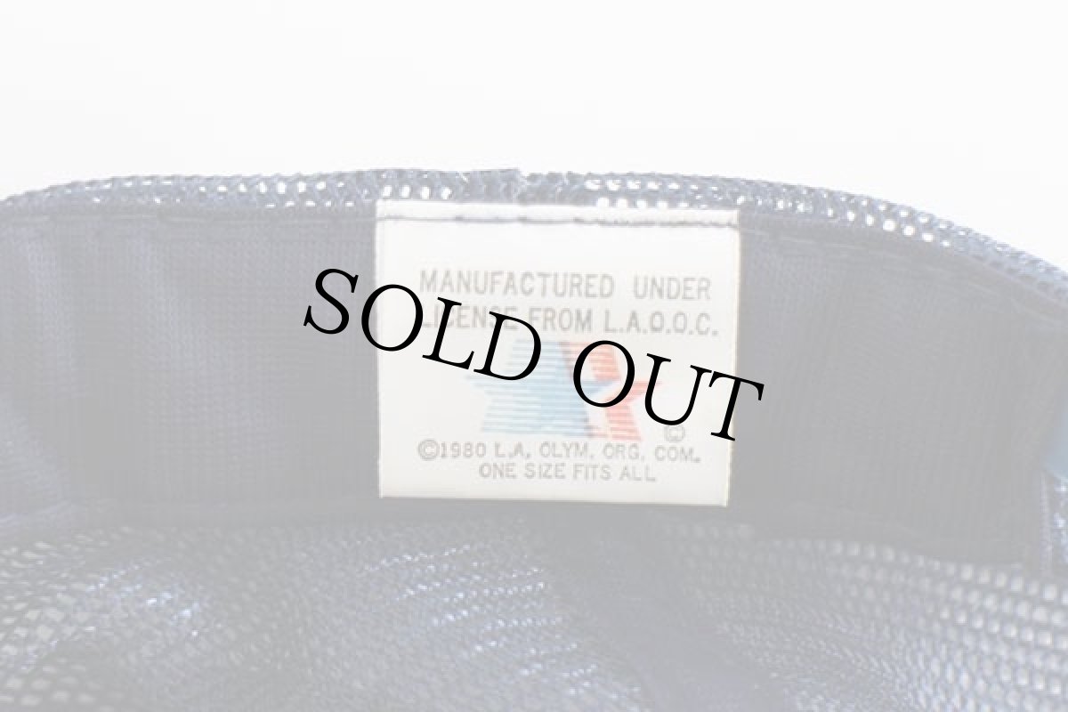 画像4: 80s LosAngeles 1984 Olympics マルチカラー 切り替え メッシュキャップ トリコカラー (4)