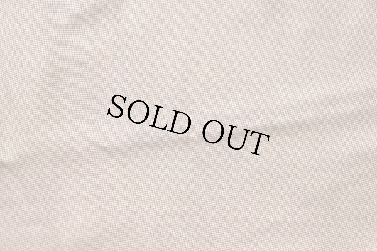 画像6: 00s J.CREW 無地 半袖 コットンシャツ カーキ L (6)