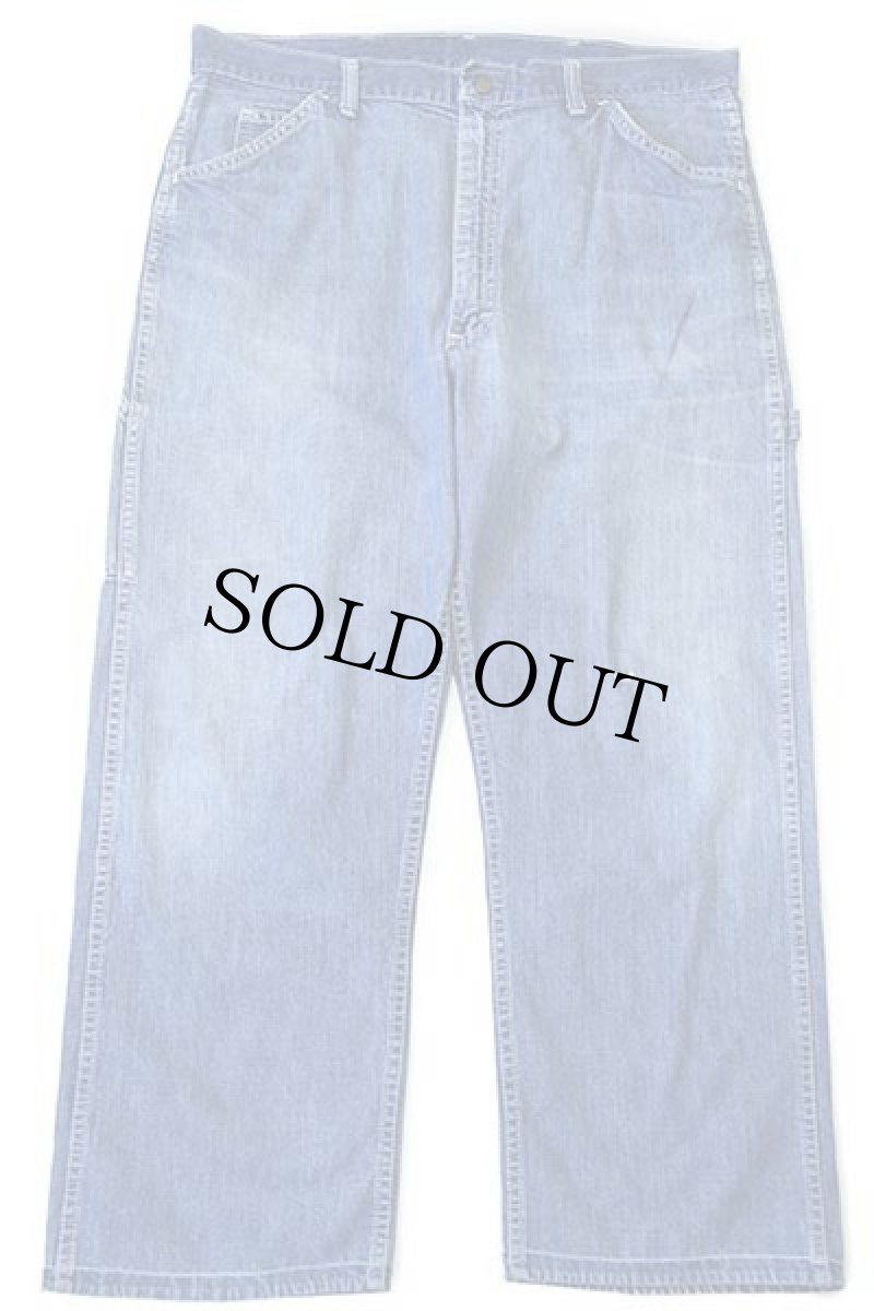 画像2: 70s BIG SMITHビッグスミス デニム ペインターパンツ w38 (2)