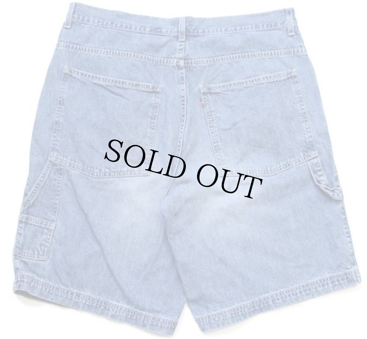 画像2: 90s Levi'sリーバイス デニム ペインター ショートパンツ w38★ショーツ (2)