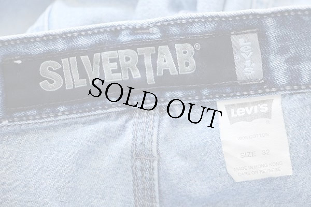 画像3: 90s Levi'sリーバイス SILVERTABシルバータブ デニム ペインター ショートパンツ w32★ショーツ (3)