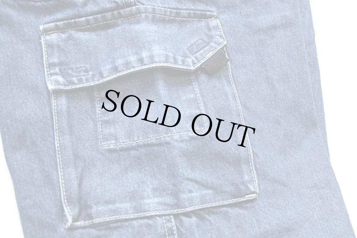 画像5: 00s Levi'sリーバイス SILVERTABシルバータブ デニム カーゴ ショートパンツ 14★ショーツ (5)