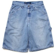 画像1: 90s Levi'sリーバイス L2 デニム ペインター ショートパンツ w30★ショーツ (1)