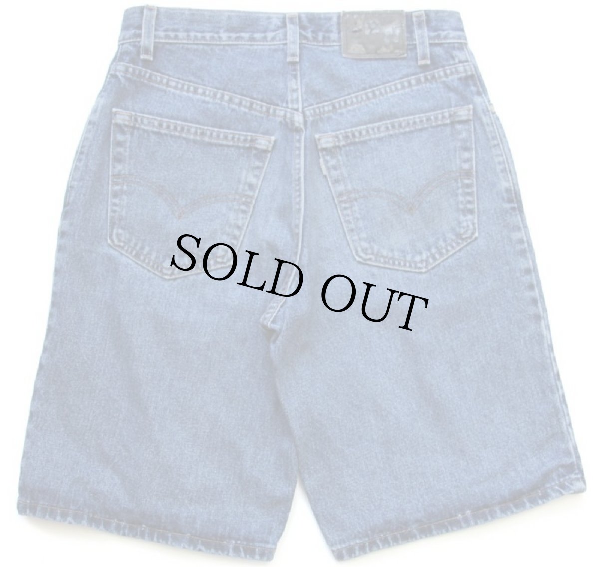 画像2: 90s USA製 Levi'sリーバイス silverTabシルバータブ loose デニム ショートパンツ w30★ショーツ (2)