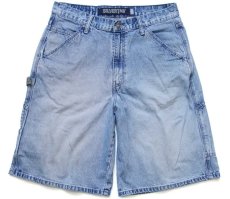 画像1: 90s Levi'sリーバイス SILVERTABシルバータブ デニム ペインター ショートパンツ w32★ショーツ (1)