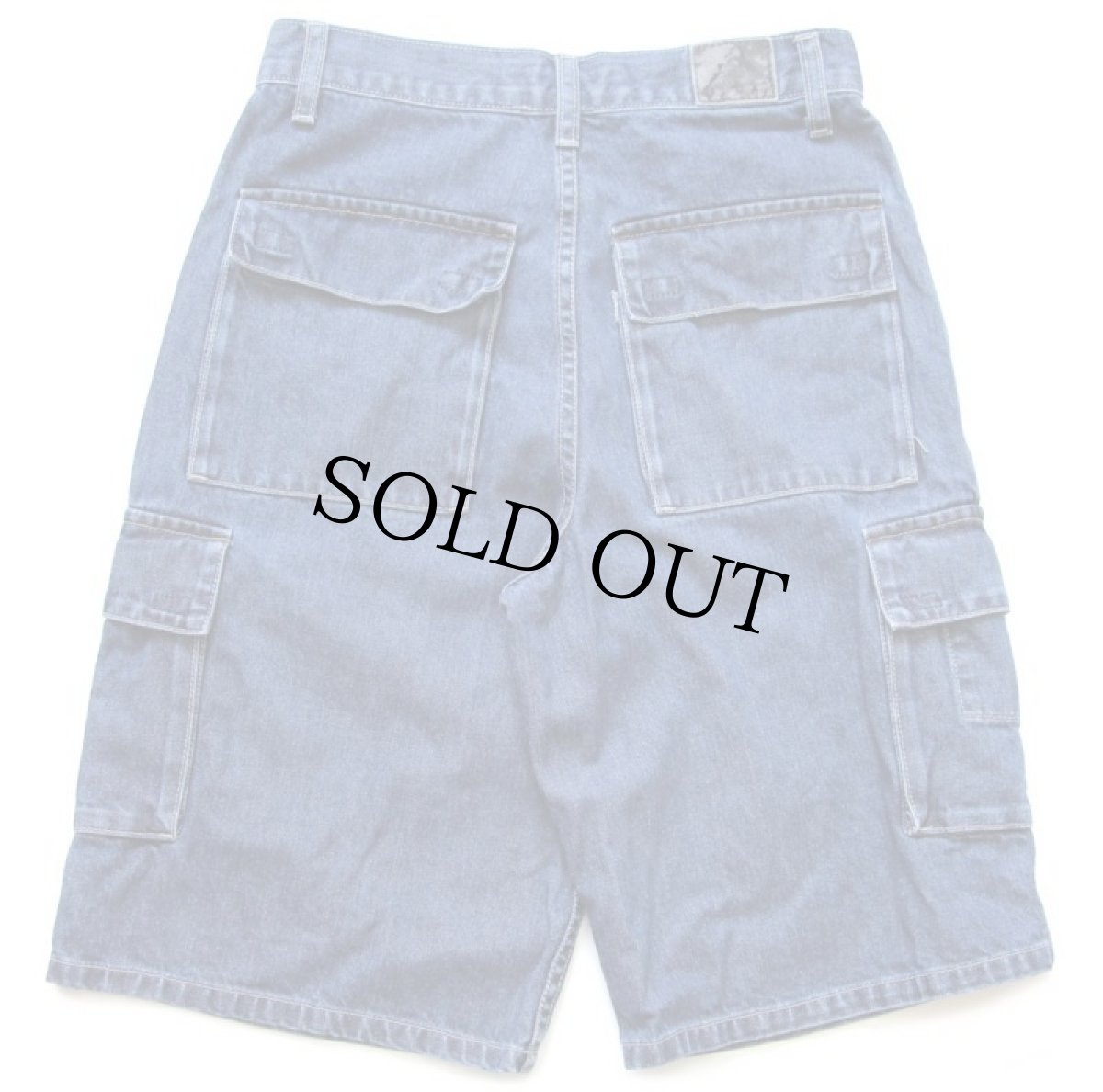 画像2: 00s Levi'sリーバイス SILVERTABシルバータブ デニム カーゴ ショートパンツ 14★ショーツ (2)