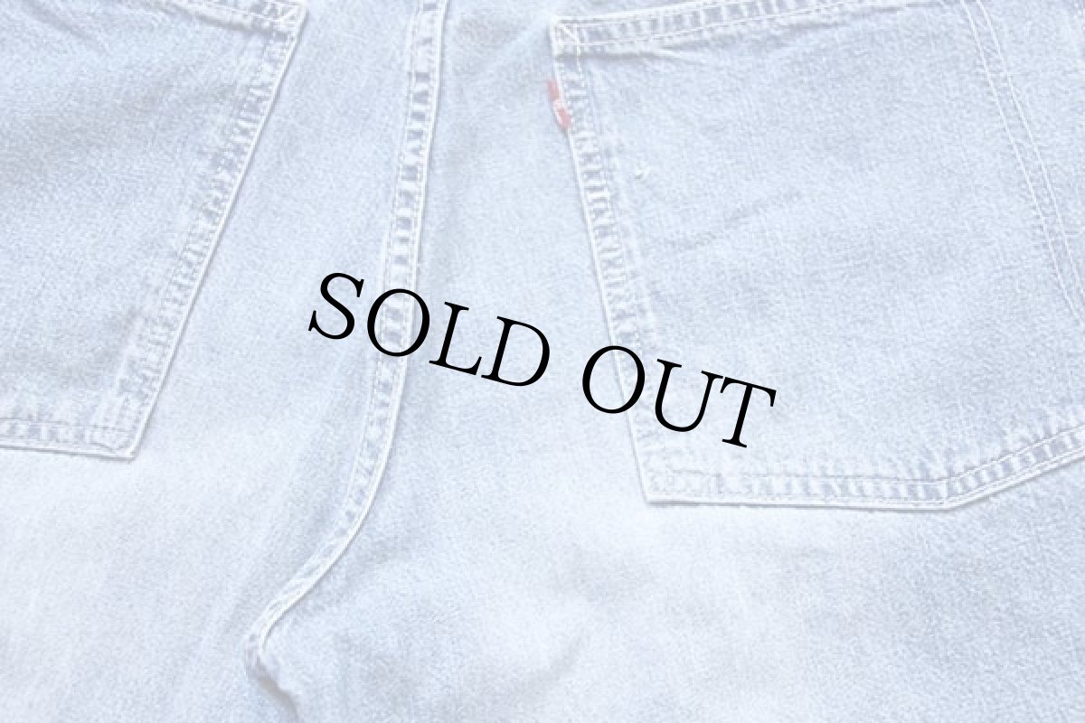 画像4: 90s Levi'sリーバイス デニム ペインター ショートパンツ w38★ショーツ (4)