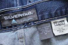 画像3: 00s Levi'sリーバイス SILVERTABシルバータブ デニム カーゴ ショートパンツ 14★ショーツ (3)