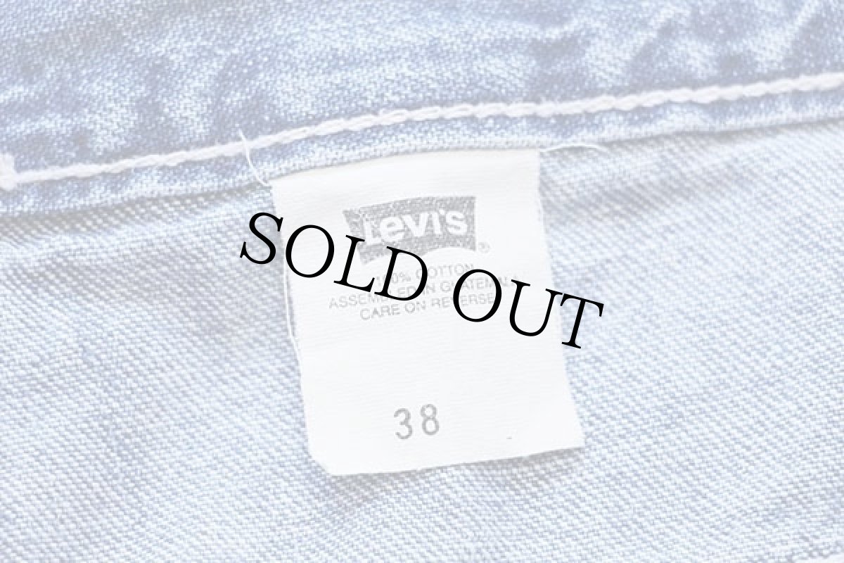 画像3: 90s Levi'sリーバイス デニム ペインター ショートパンツ w38★ショーツ (3)