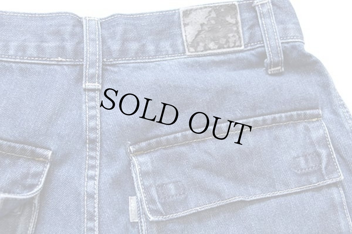 画像4: 00s Levi'sリーバイス SILVERTABシルバータブ デニム カーゴ ショートパンツ 14★ショーツ (4)