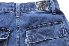 画像4: 00s Levi'sリーバイス SILVERTABシルバータブ デニム カーゴ ショートパンツ 14★ショーツ (4)