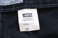 画像5: 00s Levi'sリーバイス SILVERTABシルバータブ ブラックデニム ショートパンツ w38★ショーツ (5)