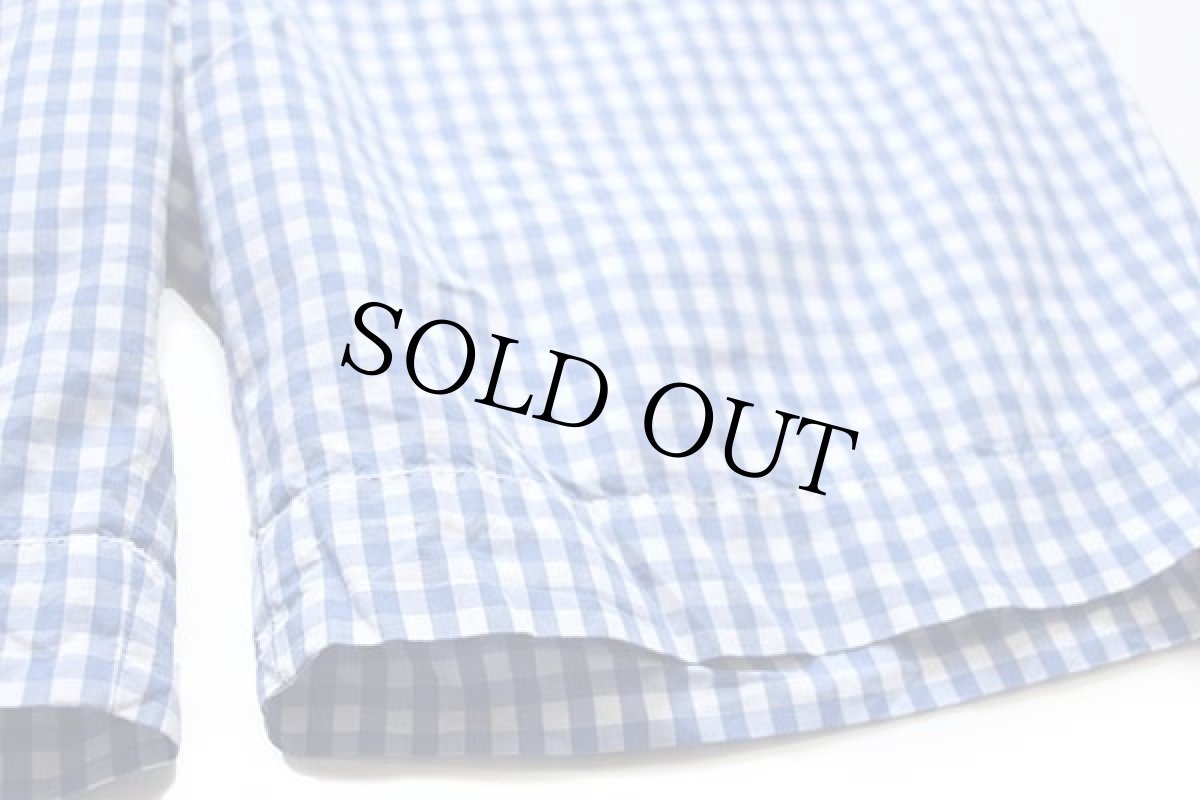 画像5: 90s ポロ ラルフローレン ギンガムチェック コットン ショートパンツ 青×白 36★ショーツ (5)