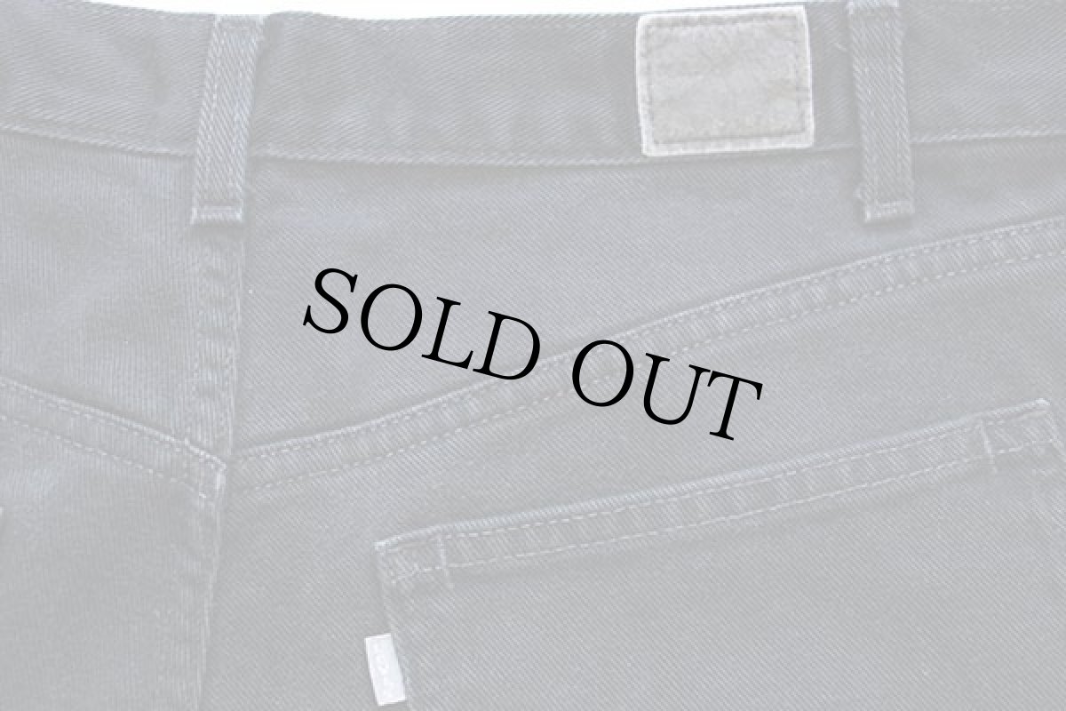 画像4: 00s Levi'sリーバイス SILVERTABシルバータブ ブラックデニム ショートパンツ w38★ショーツ (4)