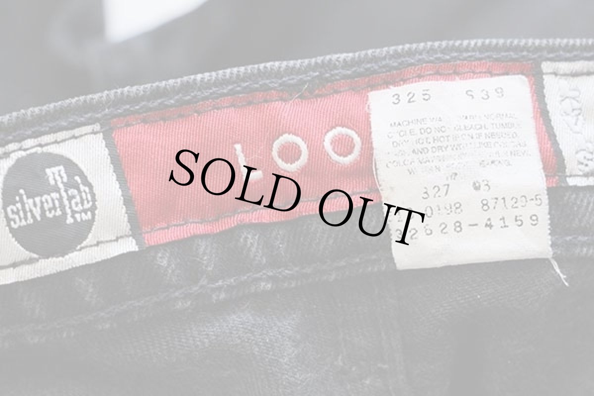 画像4: 90s USA製 Levi'sリーバイス silverTabシルバータブ LOOSE ブラックデニム ショートパンツ w36★ショーツ (4)