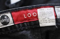 画像4: 90s USA製 Levi'sリーバイス silverTabシルバータブ LOOSE ブラックデニム ショートパンツ w36★ショーツ (4)