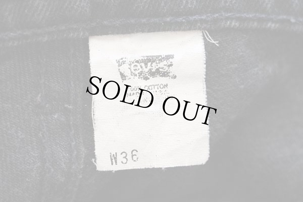 画像3: 90s USA製 Levi'sリーバイス silverTabシルバータブ LOOSE ブラックデニム ショートパンツ w36★ショーツ (3)