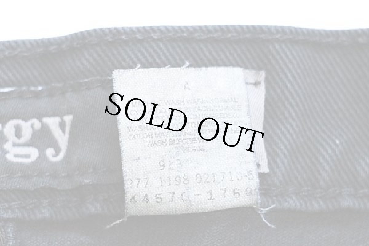 画像6: 90s Levi'sリーバイス silverTabシルバータブ baggy ブラックデニム ショートパンツ カスタム 後染め w34★ショーツ (6)