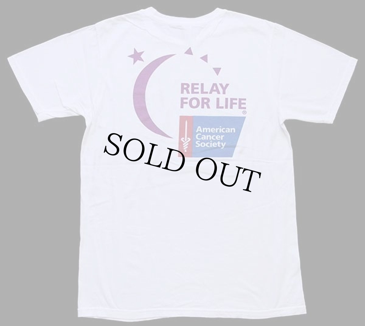画像3: STARBUCKS COFFEE スターバックス コーヒー ロゴ RELAY FOR LIFE 両面プリント コットンTシャツ 白 M (3)