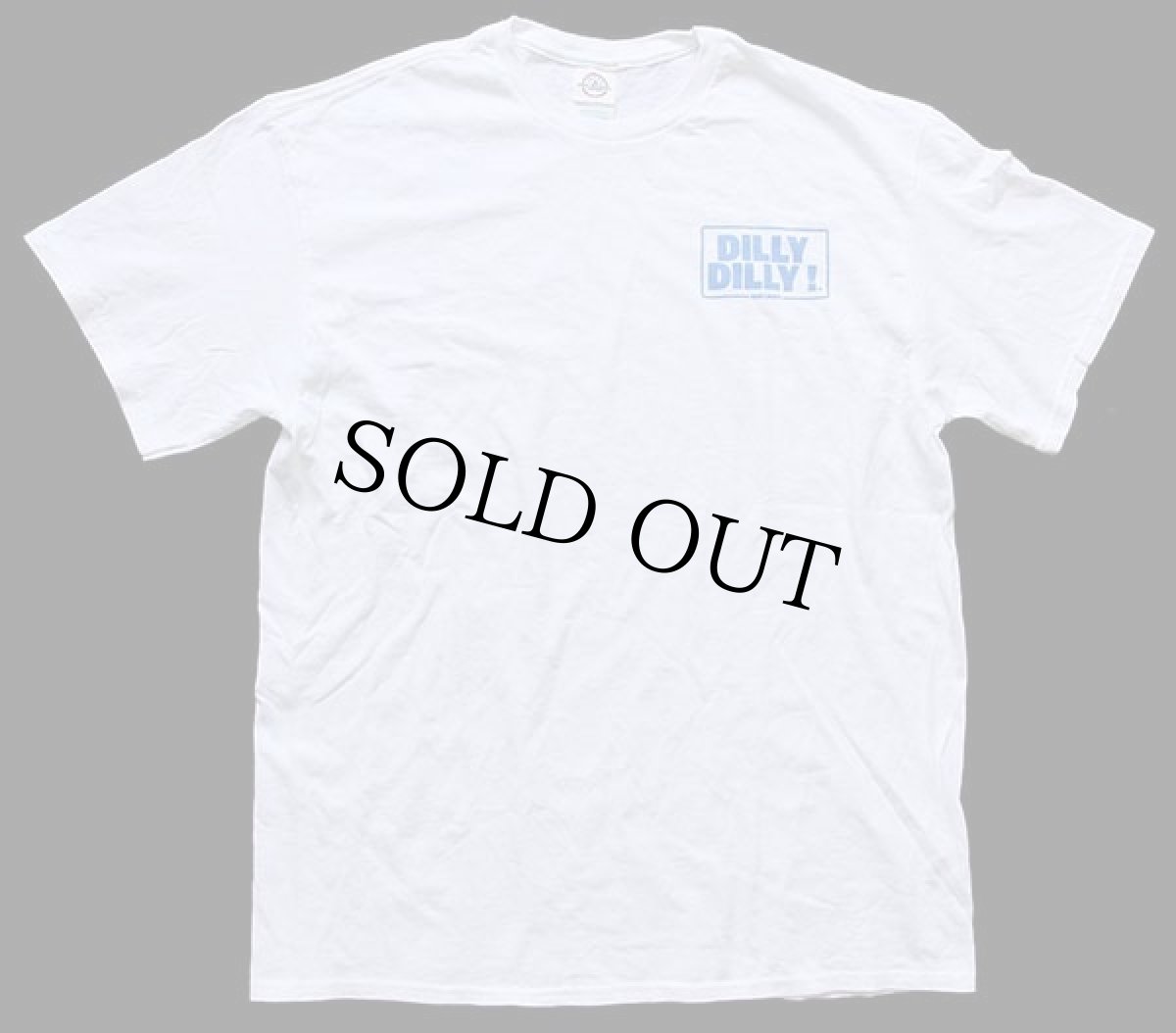 画像2: 00s DILLY DILLY! BUD LIGHTバドライト コットンTシャツ 白 L★Budweiserバドワイザー (2)