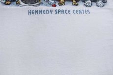 画像5: KENNEDY SPACE CENTER ドッグ 両面プリント コットンTシャツ 白 2XL (5)