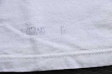 画像6: 00s USA製 U.S.NAVY 両面リフレクタープリント コットンTシャツ 白 M (6)