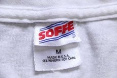 画像5: 00s USA製 U.S.NAVY 両面リフレクタープリント コットンTシャツ 白 M (5)