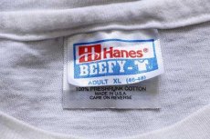 画像4: 90s USA製 Hanes FINTASTIC! TENNESSEE AQUARIUM フィッシュ アート コットンTシャツ 白 XL (4)