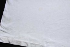画像6: 90s USA製 JIM BEAMジムビーム BOURBON WHISKEY ロゴ コットンTシャツ 白 XL (6)