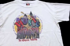 画像1: 90s USA製 MUSIC MIDTOWN an atlanta festival コットンTシャツ 白 XL (1)