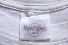 画像4: 90s USA製 Hard Rock Cafe ハードロック カフェ ORLANDO ギター コットンTシャツ 白 M (4)