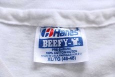 画像5: 90s USA製 Hanes BANCTEC SEA ADVENTURE HAWAII 熱帯魚 コットンTシャツ 白 XL (5)