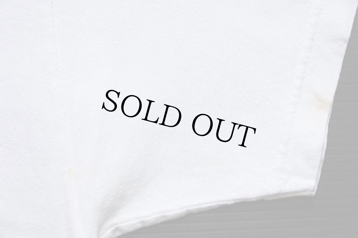 画像5: 90s USA製 TABASCO PEPPER SAUCE タバスコ ロゴ 両面プリント コットンTシャツ 白 L (5)