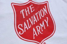画像4: THE SALVATION ARMYサルベーションアーミー ロゴ 両面プリント Tシャツ 白 4XL★特大 (4)