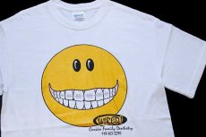 画像1: WIRED! Corwin Family Dentistry スマイル 矯正 コットンTシャツ 白 S (1)