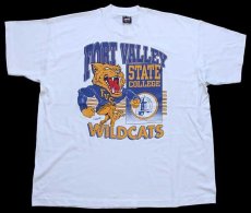 画像2: 90s USA製 FORT VALLEY STATE COLLEGE WILDCATS Tシャツ 白 XXL (2)