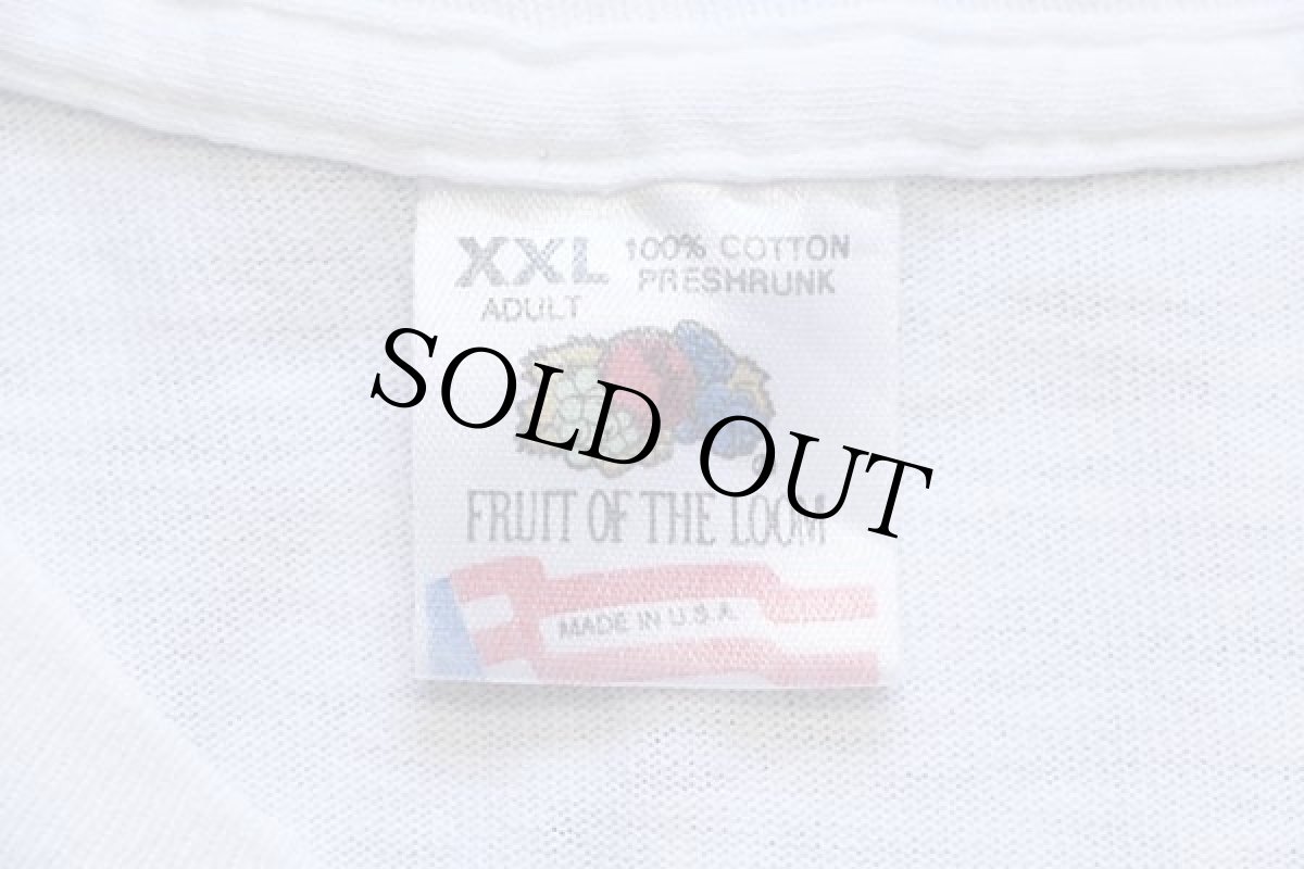 画像4: 90s USA製 Valujet AIRLINES ロゴ コットンTシャツ 白 XXL★特大 (4)