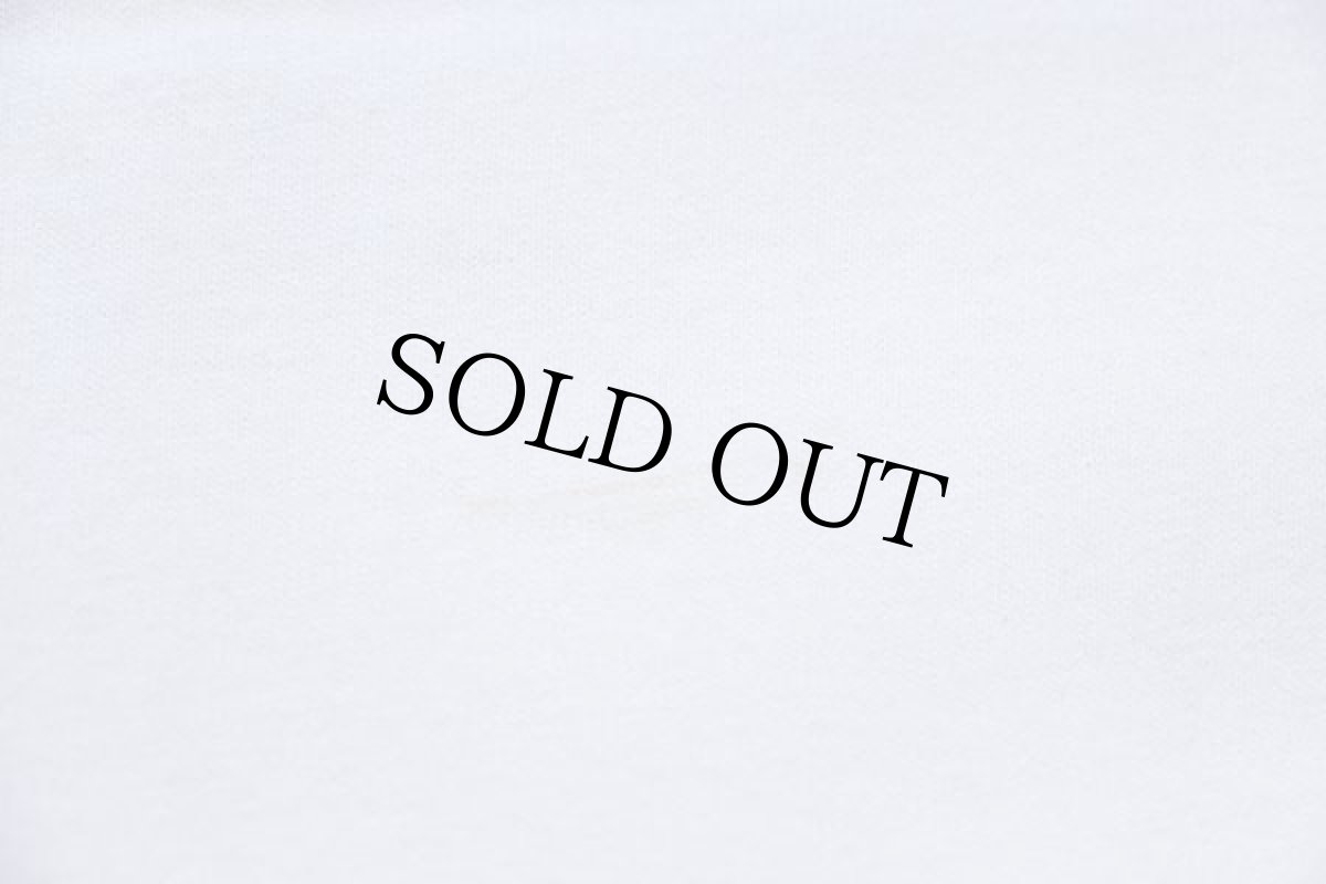 画像5: ハート 足型 アート コットンTシャツ 白 L (5)