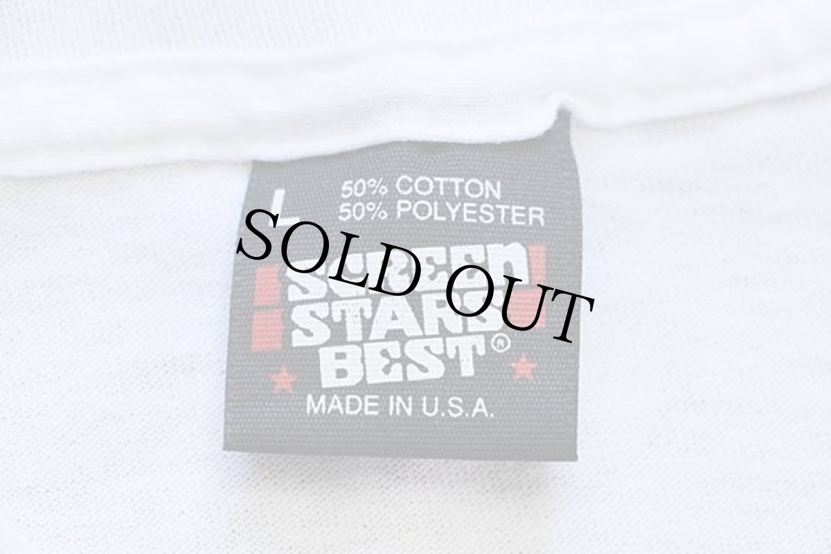 画像5: 90s USA製 BALLARD-HUDSON 1951 CLASS REUNION TIGERS タイガー Tシャツ 白 L (5)