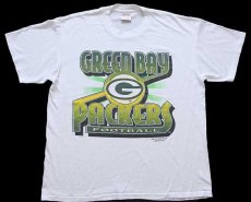 画像2: 90s NFL GREEN BAY PACKERS Tシャツ 白 XL (2)