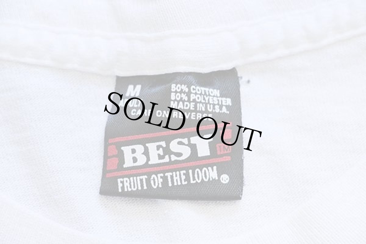 画像4: 90s USA製 the ART of KARATE 空手 アート Tシャツ 白 M (4)