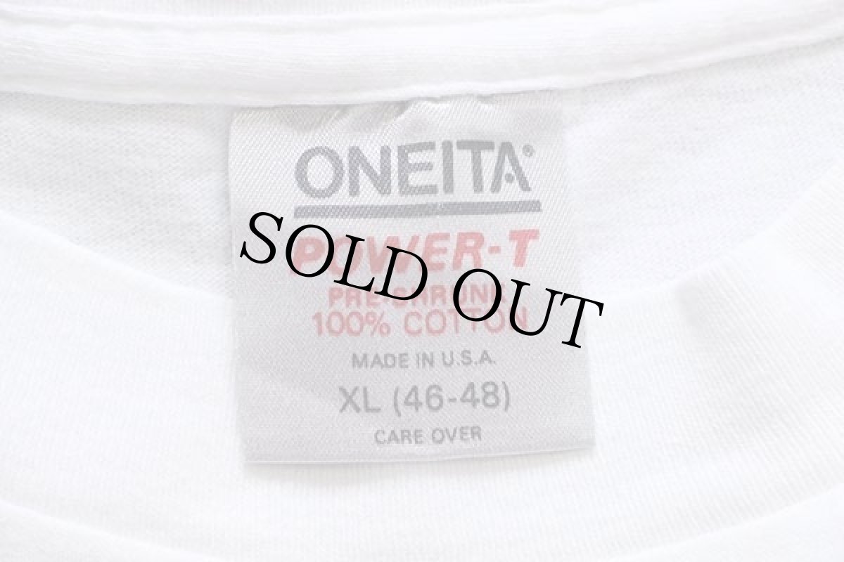 画像4: 90s USA製 Oregon Ducks コットンTシャツ 白 XL (4)