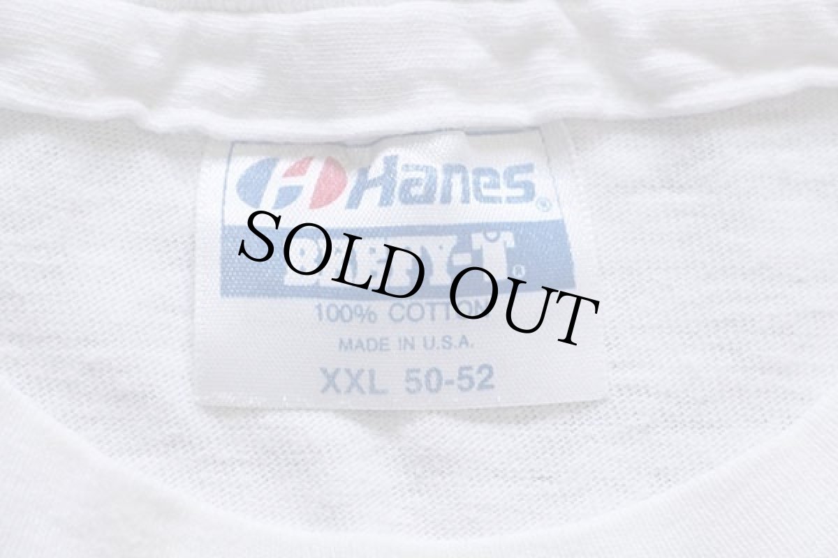画像4: 90s USA製 Hanes all that JAZZ NEW ORLEANS FRENCH QUARTER コットンTシャツ 白 XXL (4)