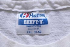 画像4: 90s USA製 Hanes all that JAZZ NEW ORLEANS FRENCH QUARTER コットンTシャツ 白 XXL (4)