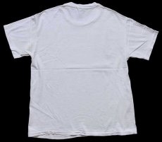 画像3: 90s USA製 Hanes ENTERTAINMENT TELEVISION コットンTシャツ 白 L (3)