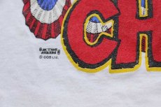 画像5: 80s MLB TOMAHAWK CHOP コットンTシャツ 白 (5)