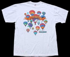 画像2: 90s USA製 INTERNATIONAL BALLOON FIESTA KODAK ALBUQUERQUE アート コットンTシャツ 白 XL (2)