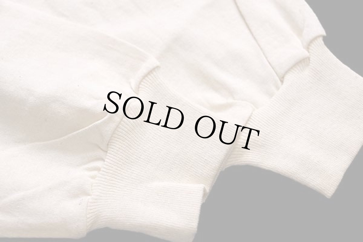 画像6: デッドストック★90s USA製 O! ZONE バックプリント コットン 長袖Tシャツ 生成り XL★A (6)