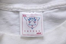 画像4: 80s MLB TOMAHAWK CHOP コットンTシャツ 白 (4)